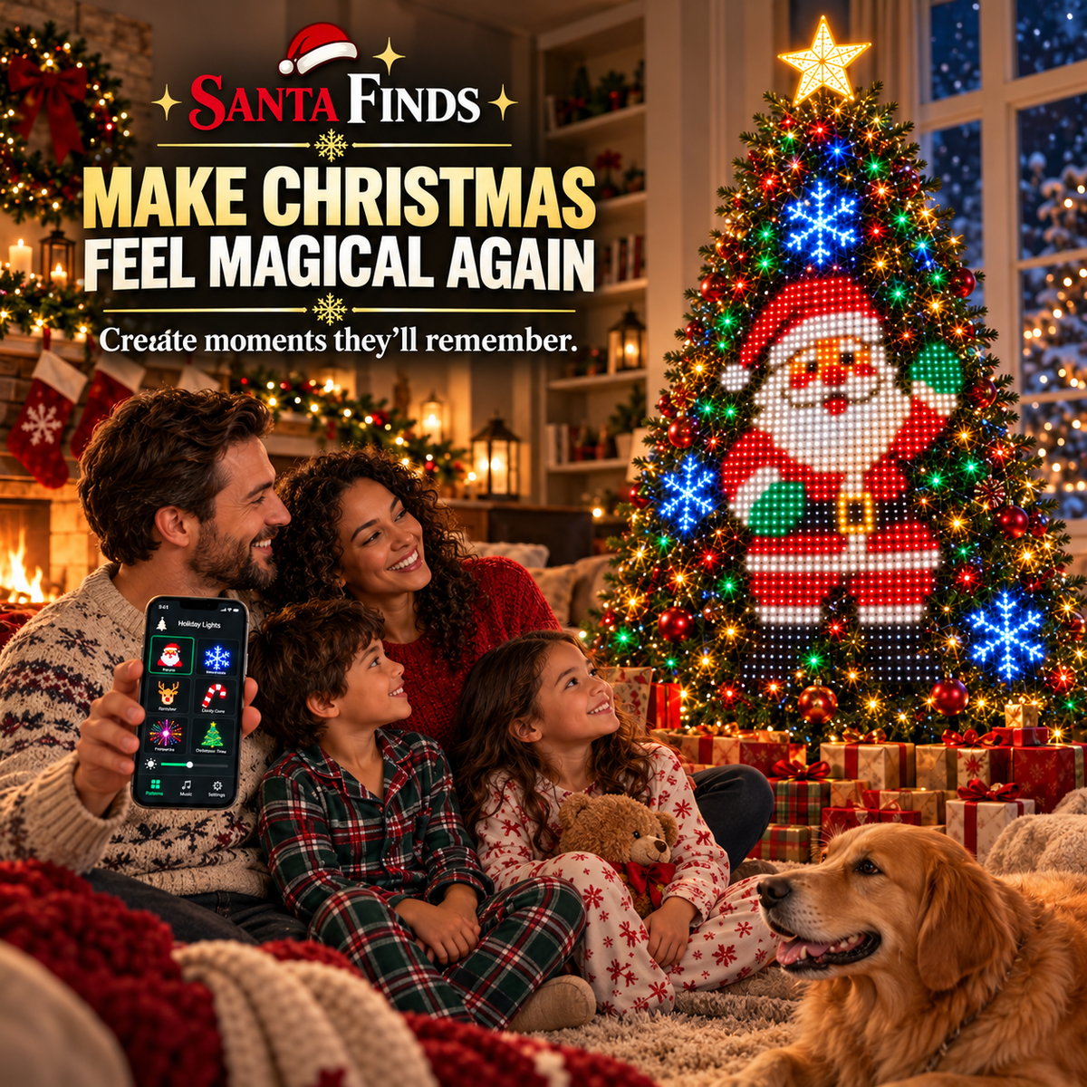 Smart Animated Christmas Tree Lights