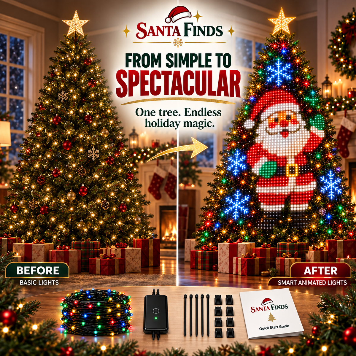 Smart Animated Christmas Tree Lights